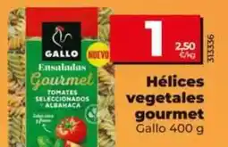 Dia Gallo - hélices vegetales gourmet oferta