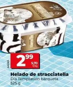 Dia Dia temptation - helado de stracciatella oferta