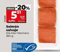 Dia Dia mari marinera - salmon salvaje oferta