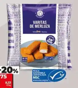 Dia Dia mari marinera - varitas de merluza oferta