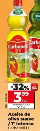 Dia Carbonell - aceite de oliva suave/ 1º intenso oferta