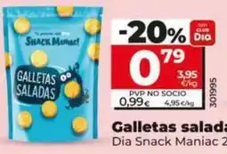 Dia Dia snack maniac - galletas saladas oferta
