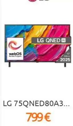 Eureka Electrodomésticos Lg - 75qned80a3 oferta