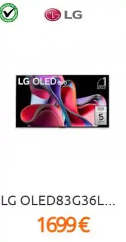 Eureka Electrodomésticos Lg - oled83g36l oferta