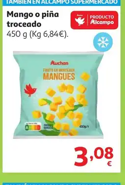Alcampo Mango o piña troceado oferta