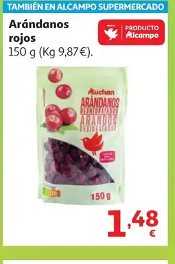 Alcampo Arándanos rojos oferta