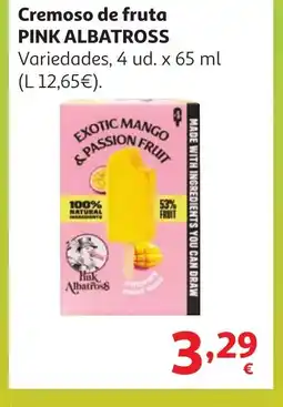 Alcampo PINK ALBATROSS Cremoso de fruta oferta