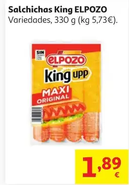 Alcampo ELPOZO Salchichas King oferta