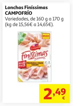 Alcampo CAMPOFRÍO Lonchas Finíssimas oferta
