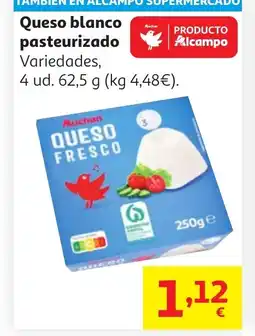 Alcampo QUESO FRESCO pasteurizado oferta