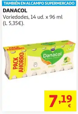 Alcampo DANACOL oferta