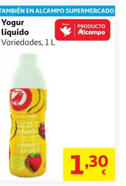 Alcampo Yogur Líquido oferta