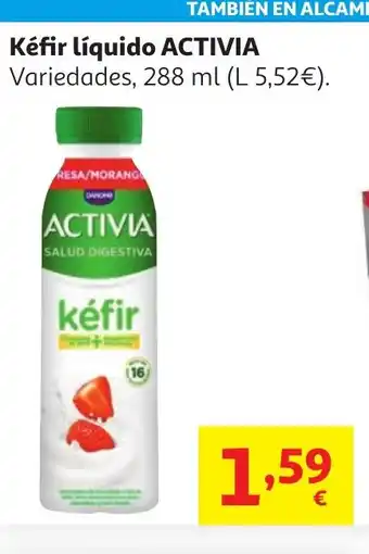 Alcampo ACTIVIA Kéfir líquido oferta