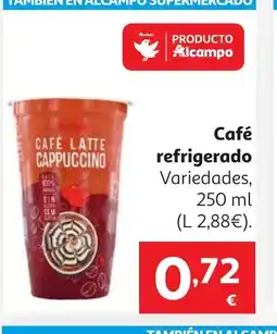 Alcampo Café refrigerado oferta