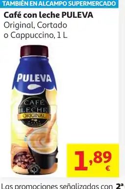 Alcampo PULEVA Café con leche oferta