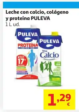 Alcampo PULEVA Leche con calcio, colágeno y proteína oferta
