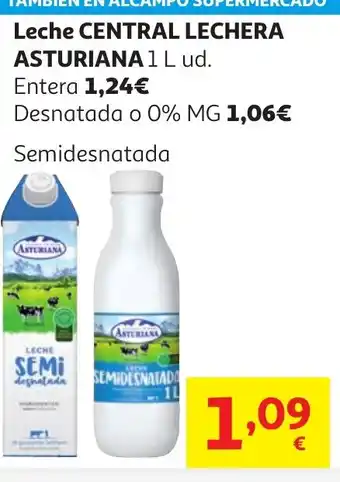 Alcampo Leche oferta