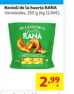 Alcampo RANA Ravioli de la huerta oferta