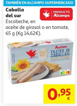 Alcampo Caballa del sur oferta