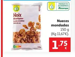 Alcampo Nueces mondadas oferta