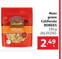 Alcampo BORGES Nuez grano California oferta