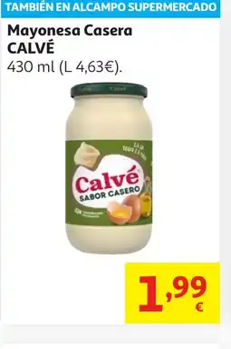 Alcampo CALVÉ Mayonesa Casera oferta