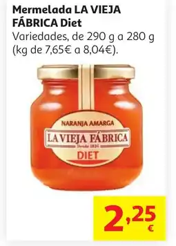 Alcampo LA LA VIEJA FÁBRICA Mermelada Diet oferta