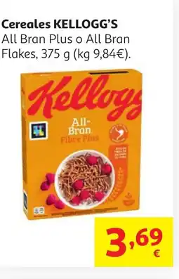 Alcampo KELLOGG'S Cereales oferta