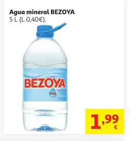 Alcampo BEZOYA Agua mineral oferta