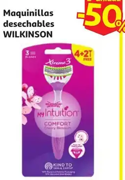 Alcampo WILKINSON Maquinillas desechables oferta