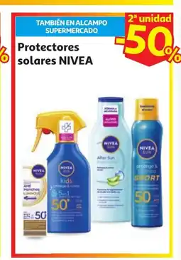 Alcampo NIVEA Protectores solares oferta