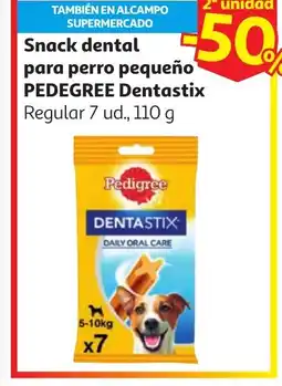 Alcampo PEDIGREE Snack dental para perro pequeño oferta