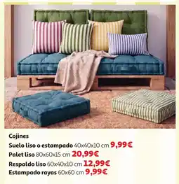 Alcampo Cojines oferta