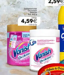 Plenus Supermercados VANISH Quitamanchas Oxi Action oferta