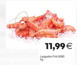 Plenus Supermercados Langostino Pink 60/80 oferta