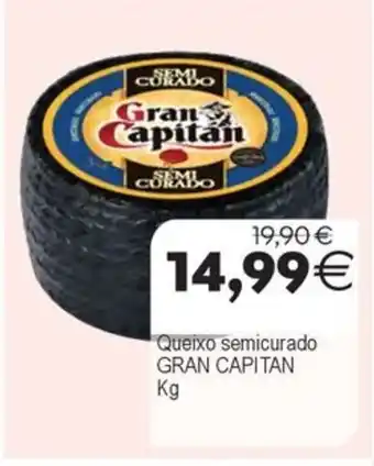 Plenus Supermercados GRAN CAPITAN Queixo semicurado oferta