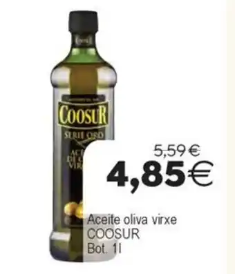 Plenus Supermercados COOSUR Aceite oliva virxe oferta