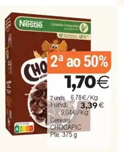 Plenus Supermercados CHOCAPIC Cereais oferta
