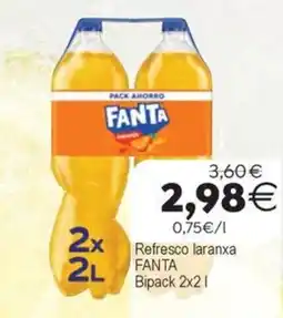 Plenus Supermercados FANTA Refresco laranxa oferta