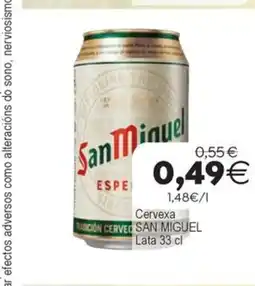 Plenus Supermercados SAN MIGUEL Cervexa oferta