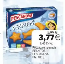 Plenus Supermercados PESCANOVA Pescada empanada oferta