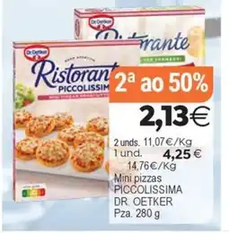 Plenus Supermercados DR. OETKER Mini pizzas piccolissima oferta