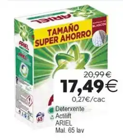 Plenus Supermercados ARIEL Deterxente Actilift oferta