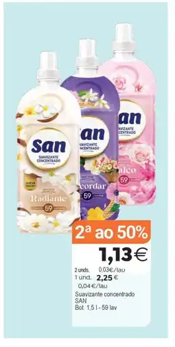 Plenus Supermercados SAN Suavizante concentrado oferta
