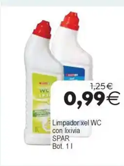 Plenus Supermercados SPAR Limpador xel WC con lixivia oferta