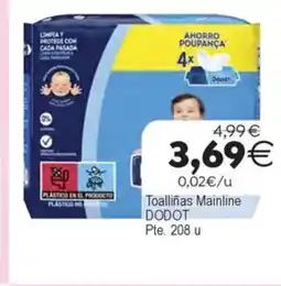 Plenus Supermercados DODOT Toalliñas Mainline oferta