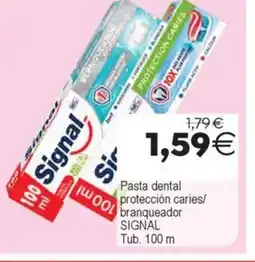 Plenus Supermercados SIGNAL Pasta dental protección caries/ branqueador oferta