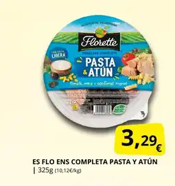 Supermercados MAS Es flo ens completa pasta y atún oferta