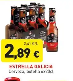 Hiperber ESTRELLA GALICIA Cerveza, botella oferta