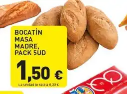 Hiperber Bocatín masa madre, pack 5ud oferta